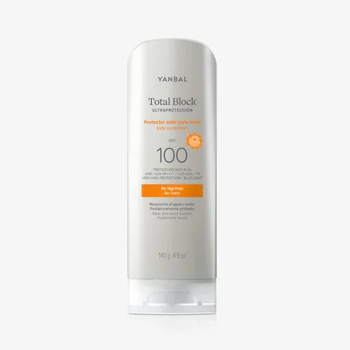 Protector Solar Total Block Kids Ultraprotección SPF 100